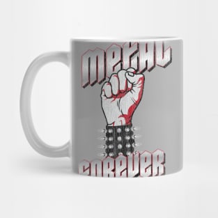 Malochico Heavy Metal Horns - Metal Forever Mug